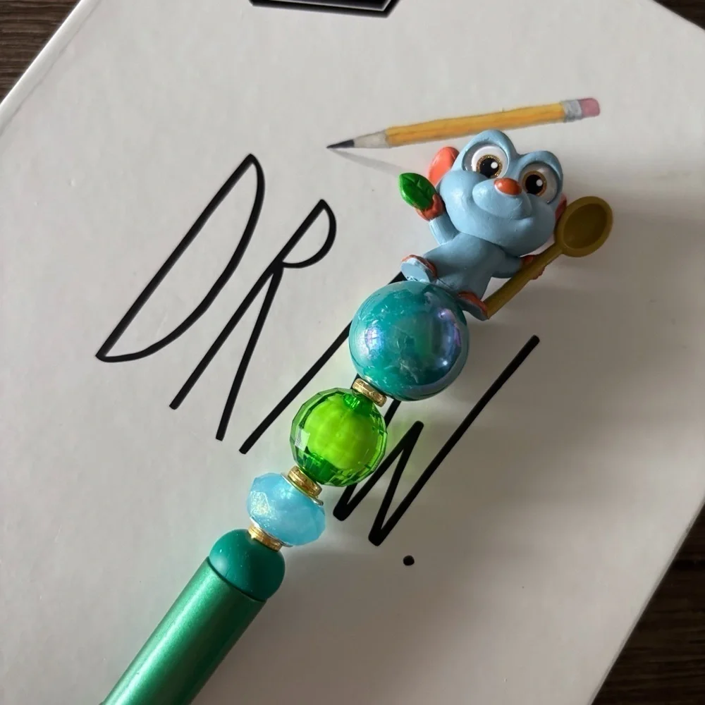 Disney Doorables: Ratatouille: Remy handmade beaded pens